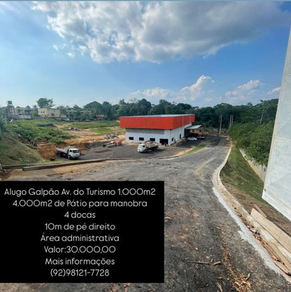 ALUGO Galpão 1.000m² Av. Do Turismo MANAUS